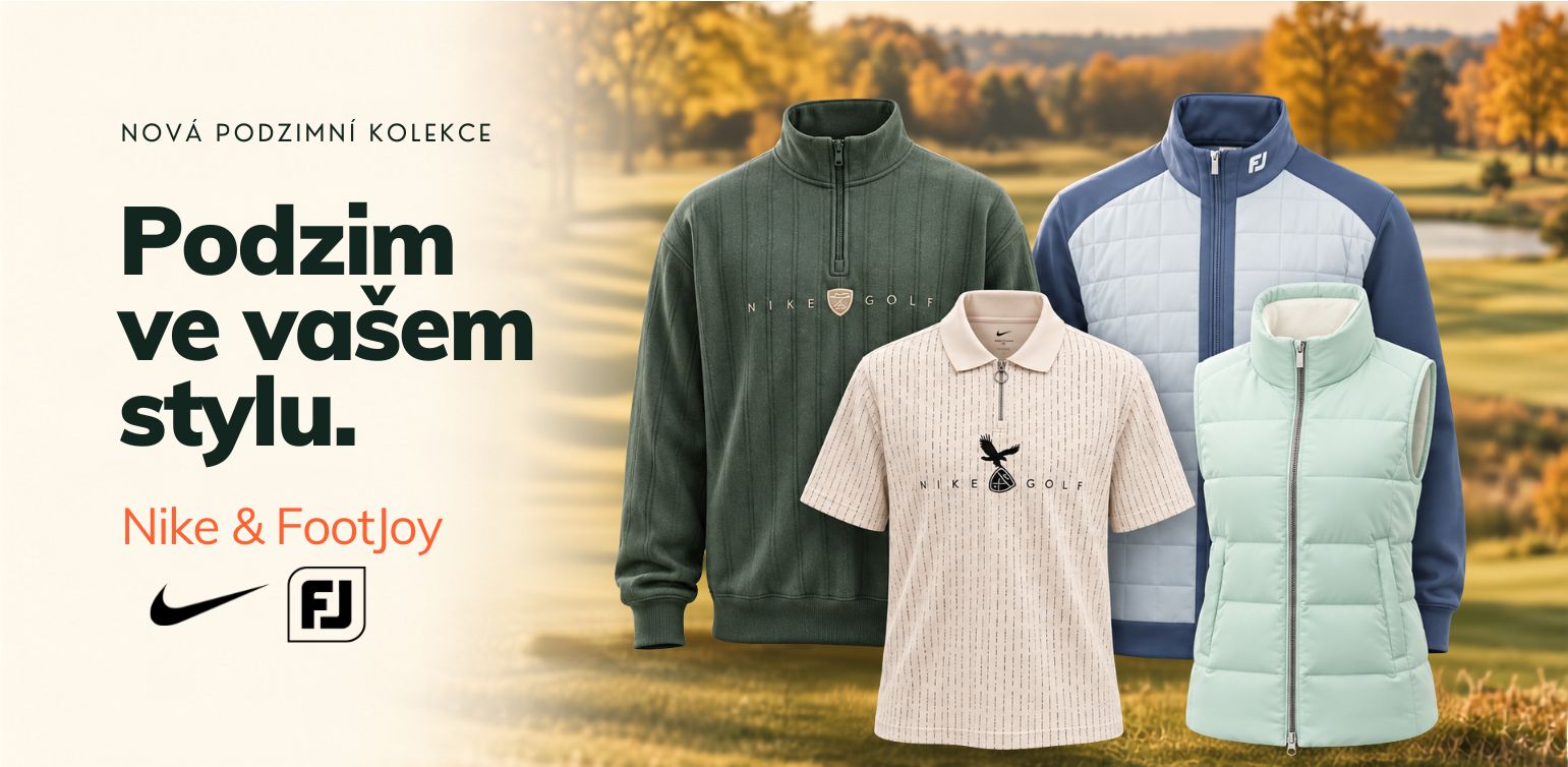 Golfová kolekce Nike a Footjoy podzim