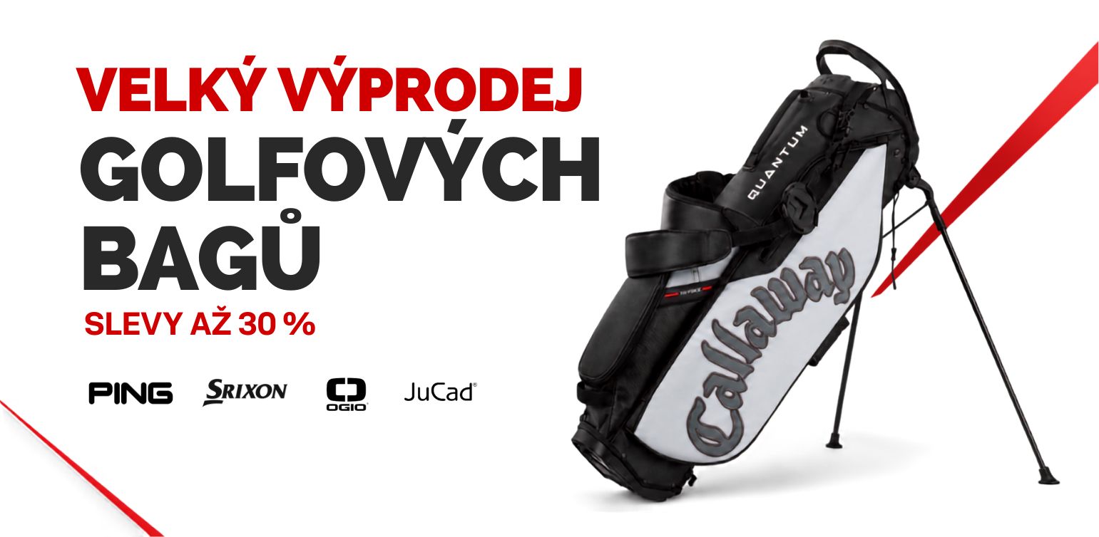 Velký letní výprodej golfových bagů od nejlepších značek