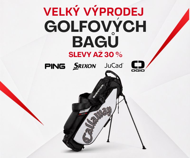 Velký letní výprodej golfových bagů od našich TOP značek
