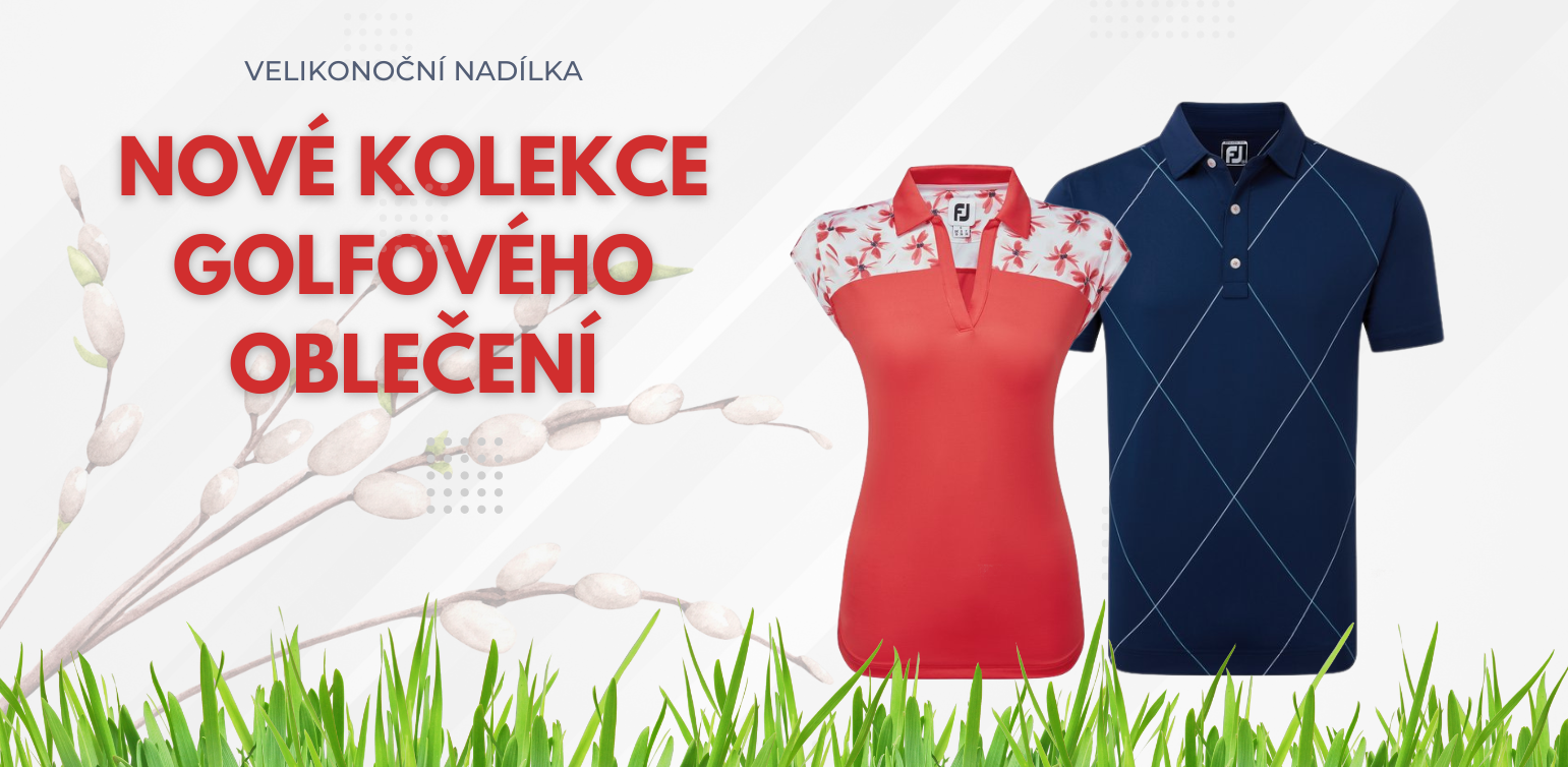 nové kolekce golfového oblečení