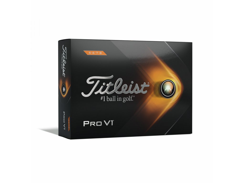 TITLEIST Pro V1 High Numbers golfové míčky (12 ks) - Bestgolf.cz
