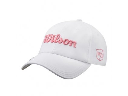 WILSON Pro Tour dámská kšiltovka bílo-růžová