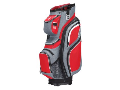 CALLAWAY bag na vozík Org 14 červeno-šedo-černý