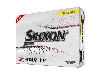 SRIXON Z Star XV 7 golfové míčky žluté (12 ks)