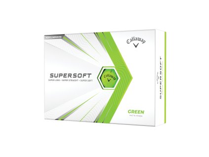 CALLAWAY Supersoft Matte 21 míčky zelené - 12 ks