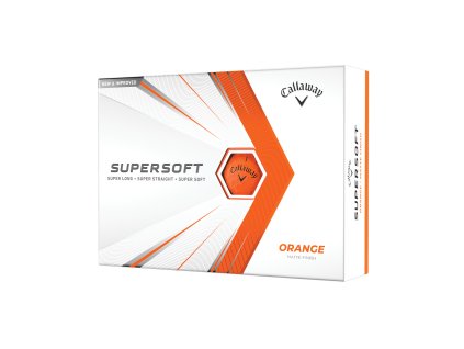 CALLAWAY Supersoft Matte 21 míčky oranžové - 12 ks