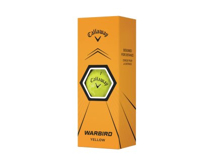 CALLAWAY Warbird 21 míčky žluté - 3 ks