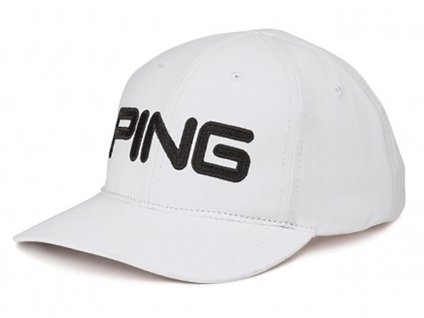 PING pánská kšiltovka Lite201 bílá