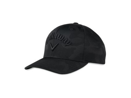 CALLAWAY Camo Snapback pánská kšiltovka černá