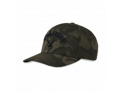 CALLAWAY Camo Snapback pánská kšiltovka zelená