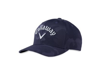 CALLAWAY Camo Snapback pánská kšiltovka modrá