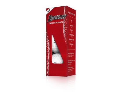 SRIXON Distance 10 golfové míčky - (12 ks)