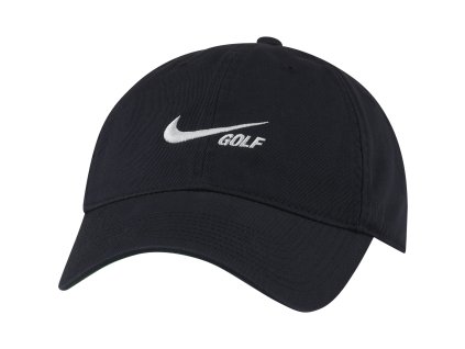 NIKE Heritage 86 Washed Solid kšiltovka černá