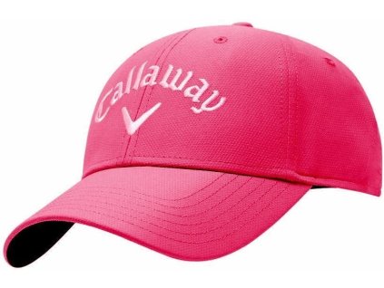 CALLAWAY Side Crested dámská kšiltovka růžová