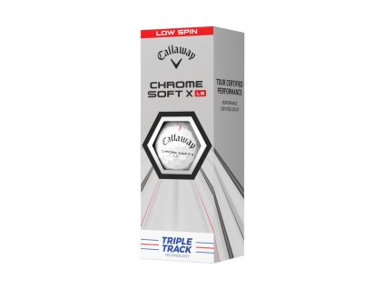 CALLAWAY Chrome soft X LS Triple Track míčky - 12 ks