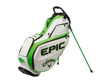 CALLAWAY Epic Staff stand bag bílo-zelený