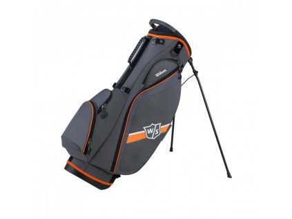 WILSON Staff Lite II stand bag šedo-oranžový