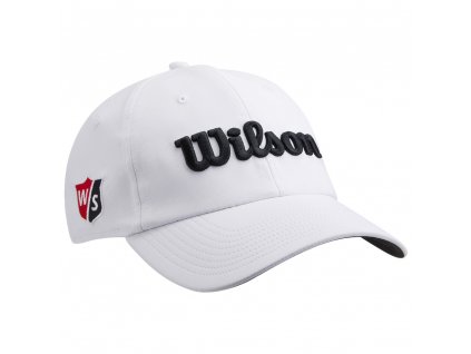 WILSON Pro Tour junior kšiltovka bílo-černá