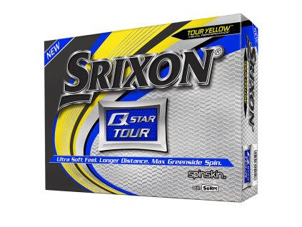 SRIXON Q-Star Tour golfové míčky žluté (12 ks)