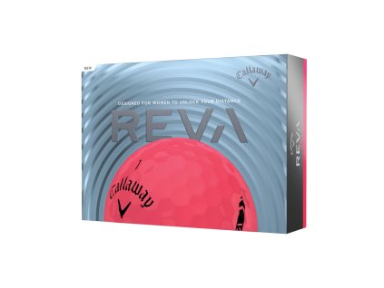 CALLAWAY Reva Pearl 21 míčky růžové - 12 ks