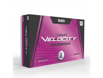 WILSON Tour Velocity dámské míčky - 15 ks