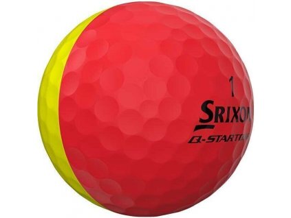 SRIXON Q-Star Tour Divide golfové míčky žluto-červené - 12 ks