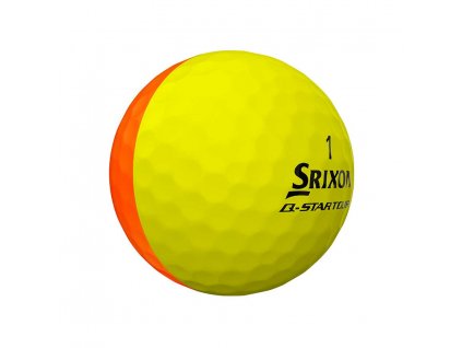 SRIXON Q-Star Tour Divide golfové míčky žluto-oranožový - 1 ks