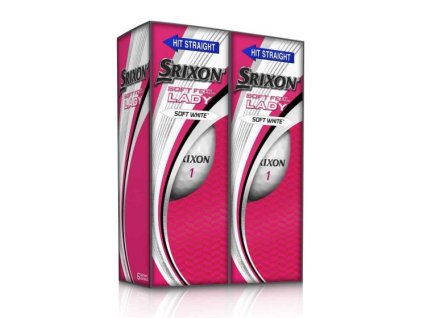 SRIXON Soft Feel Lady dámské golfové míčky (6 ks)