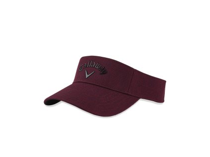 CALLAWAY Liquid Metal Visor pánský kšilt červeno-černý