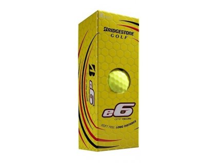 BRIDGESTONE golfové míčky 21 e6 - žluté (3 ks)