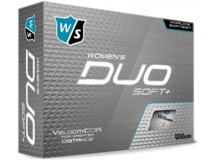 WILSON Duo Soft+ dámské golfové míčky (12 ks)