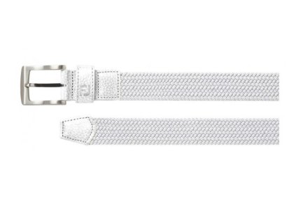 FOOTJOY Braided dámský pásek bílý