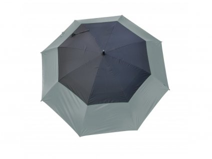 TOURDRI 64" golfový deštník šedo-černý
