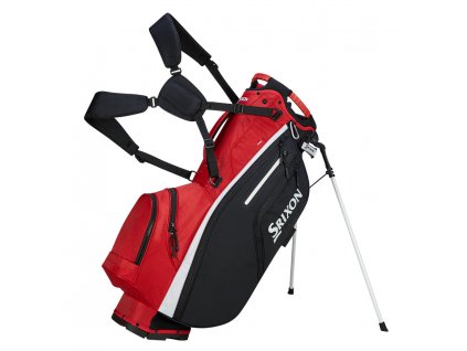 SRIXON Premium stand bag červeno-černý