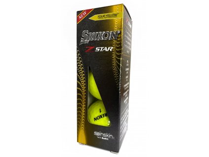 SRIXON Z Star 7 golfové míčky - žluté (3 ks)