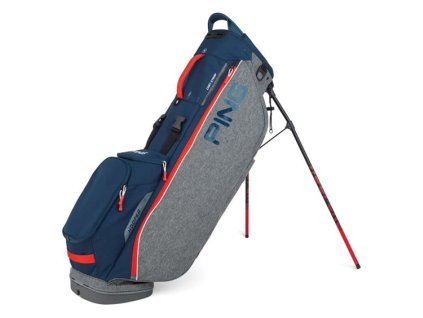 PING HooferLite 201 stand bag double-strap šedo-modrý