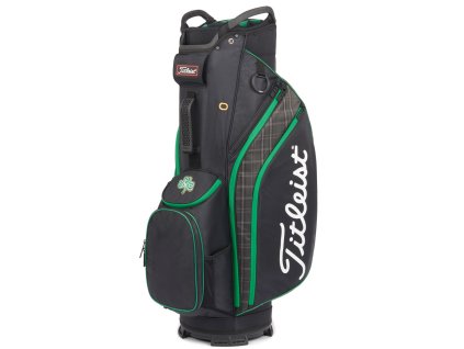 TITLEIST 14 Shamrock cart bag černo-zelený
