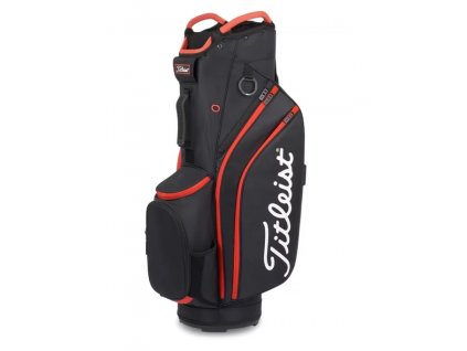 TITLEIST 14 Lightweight cart bag černo-červený