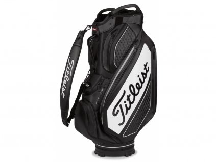 TITLEIST Jet Black Premium Sta Dry cart bag černo-bílý