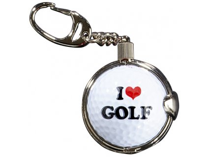 SPORTIQUES přívěšek na klíče - míček I Love Golf
