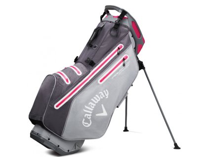 CALLAWAY Fairway 14 HD stand bag šedo-růžový