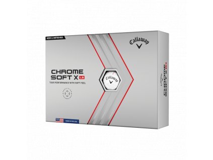 CALLAWAY Chrome Soft X LS golfové míčky (12 ks)