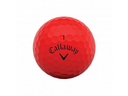 CALLAWAY Supersoft Matte 21 míčky červené - 1 ks