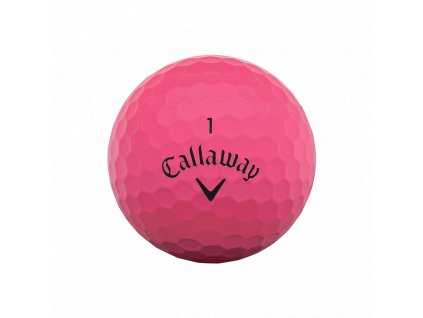 CALLAWAY Supersoft Matte 21 golfové míčky - růžové (1 ks)