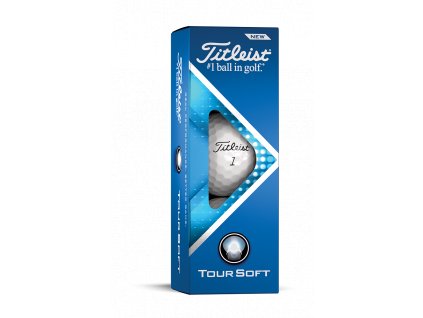 TITLEIST Tour Soft golfové míčky (3 ks)