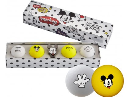 VOLVIK DISNEY dárkové balení míčků Mickey