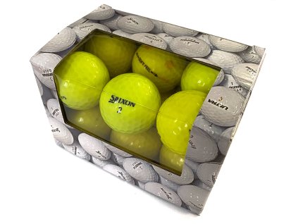SRIXON hrané míčky v krabičce žluté - kvalita A (12ks)
