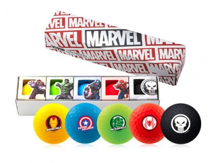 VOLVIK MARVEL dárkové balení míčků