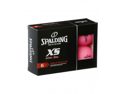 SPALDING Extra Spin míčky - růžové (6 ks)