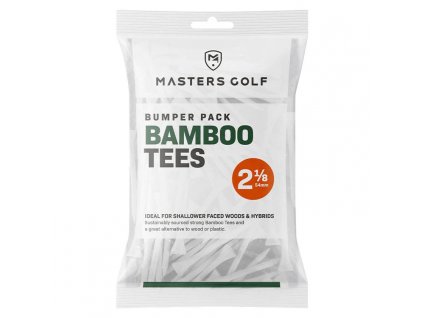 MASTERS bambusová golfová týčka 54 mm (130 ks)